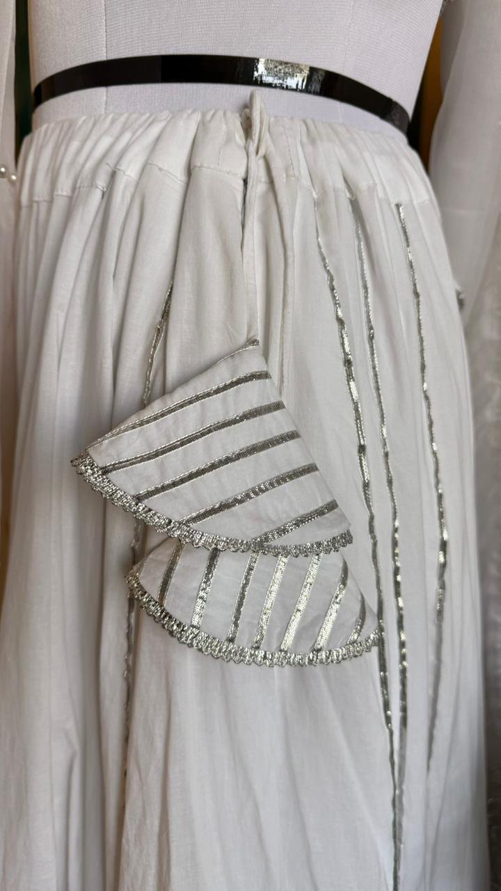 White Skirt blouse - Image 2